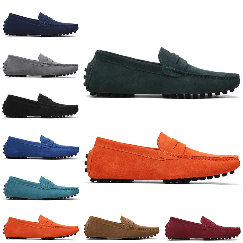 Novo designer mocassins sapatos casuais homens des chaussures vestido tênis vintage triplo preto verde vermelho azul mens tênis caminhadas jogging 38-47 atacado GAI