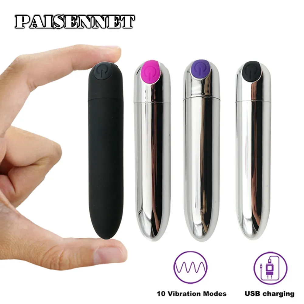 Vibrateur de Balle Puissant USB Charge Sexy Toys Mini Vibrates Balles Pour Femmes estimulam a masturbação vibrante de Clitoridien