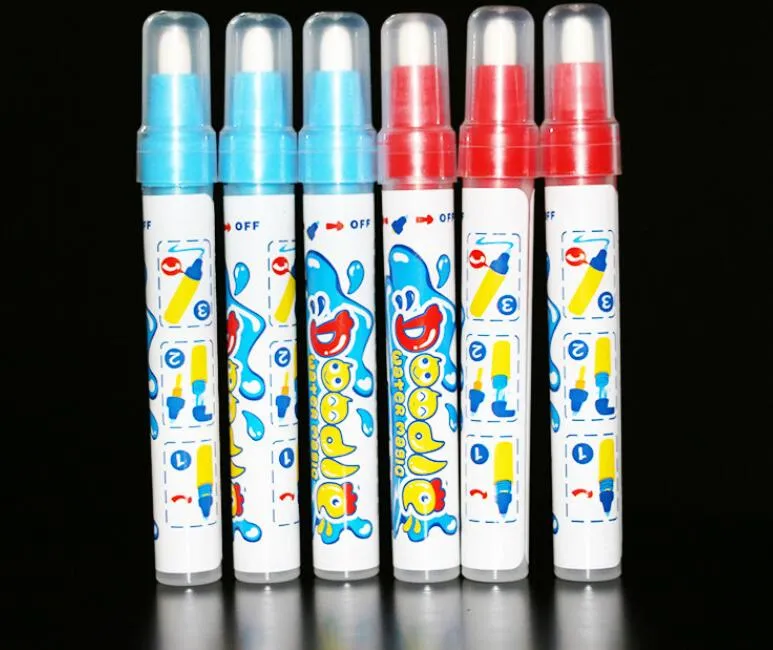 1000pcs New arrival Aqua doodle Aquadoodle Magic Drawing Pen Water Drawing Pens Replacement Mat