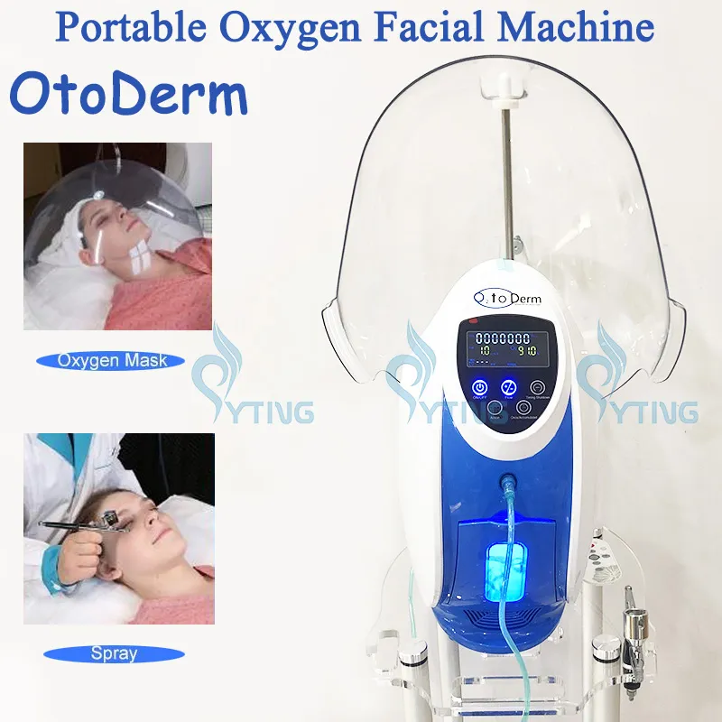 O2Toderm Oxygen Facial Machine Therapy Dispositivo De Máscara Facial