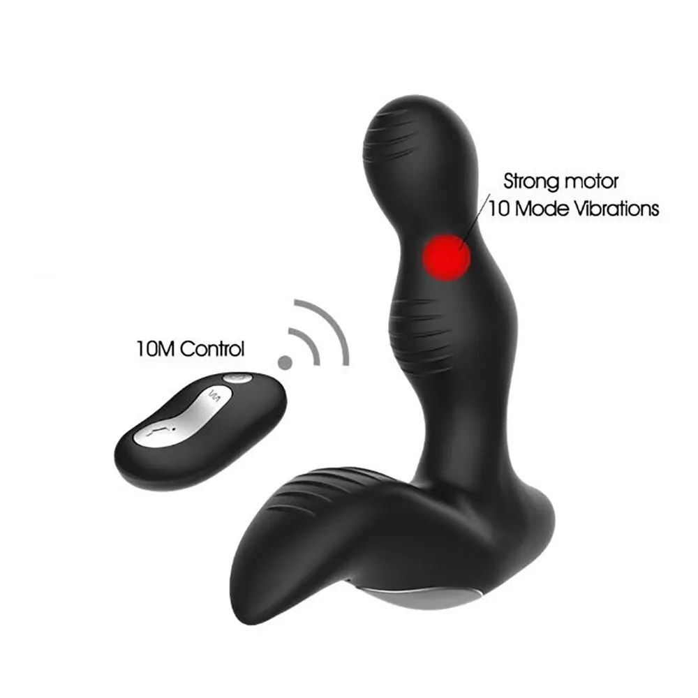 Anal Vibrator Für Männer Prostata Massage G-Punkt Stimulator Butt Plug Vibrierender Dildo Männliche Masturbation Erwachsene sexy Spielzeug Produkt