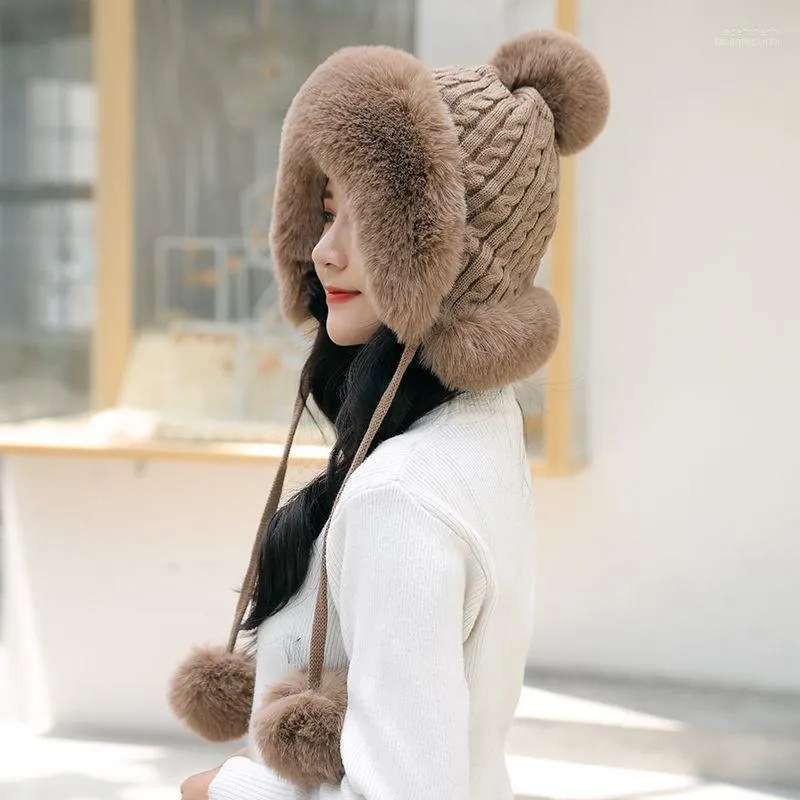 Beanie/Skull Caps Autumn Winter Bonnets for Women Cap Chapeau Beanie Hat toppade Panama Femme1 Eger22