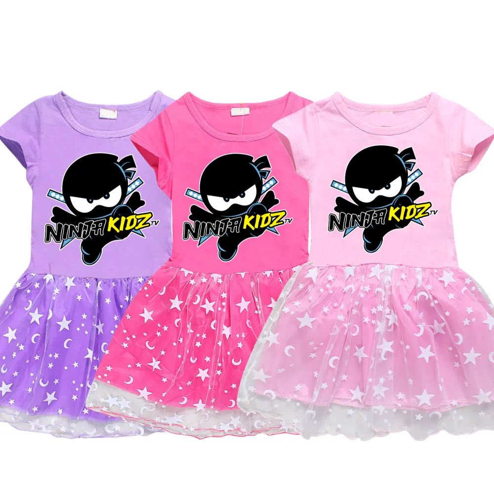 Baby Girls Ball Gown Dress Rainbow Gauze Princess Skirt Kids Party Children Birthday Cotton Lace Costume Cosplay 4-12 years