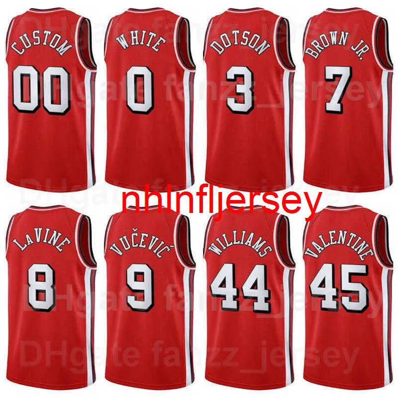 Mężczyźni Kobiety Kids Screen Brian Scalabrine Jersey 24 Koszykówka Steve Kerr 25 Toni Kukoc 7 Tony Snell 20 John Paxson 5 Demar Derozan 10