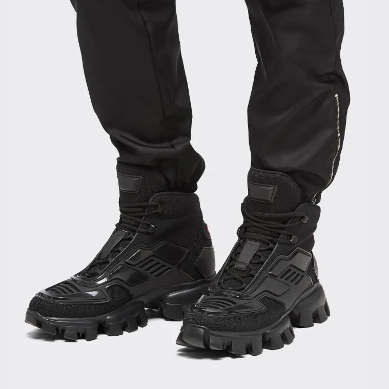 Bulk Cloudbust Thunder High Top Sneaker Chunky Shoes White