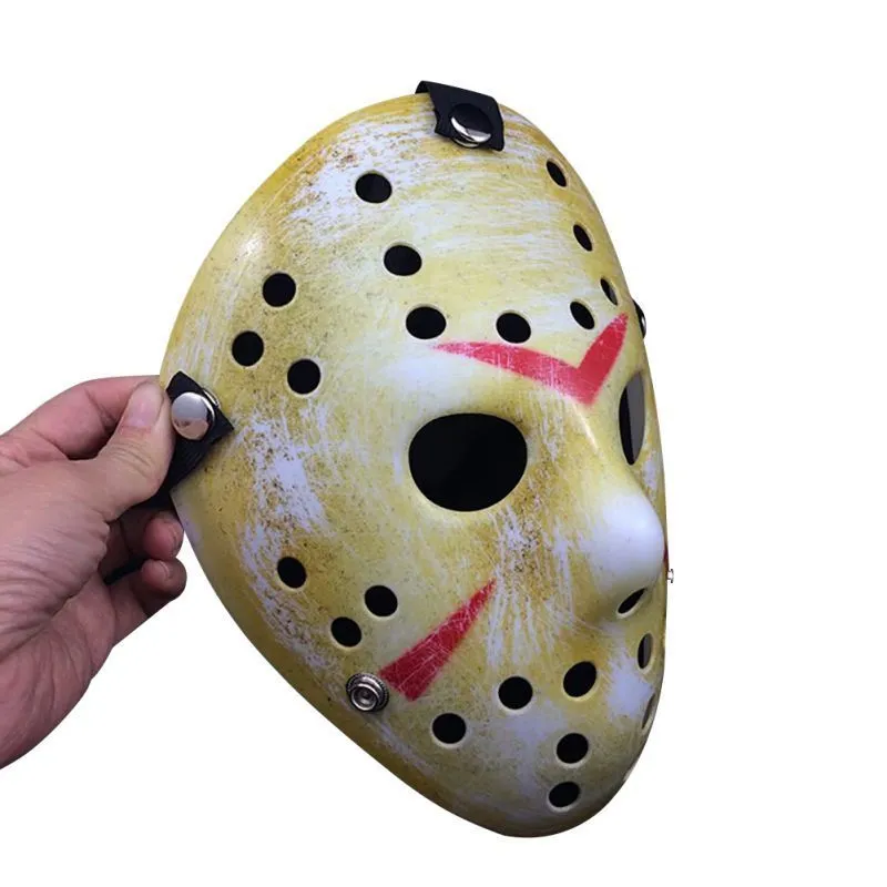 1pc قناع هالوين جيسون مقابل الجمعة 13th Hockey Hockey Cosplay Costume Killer Masquerade 220715