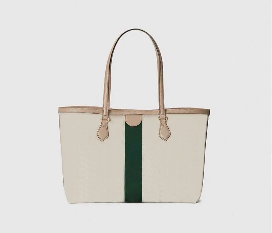 Sac rétro de qualité supérieure Ophidia Totes Sacs à main de designer en peau de vache couleur thé au lait Lady Sacs à main de luxe Femmes Sacs à bandoulière Grand GM Sac à provisions avec sac à main