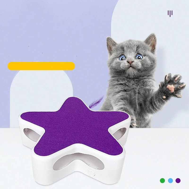 New Interactive Cat Toys Argos Electric Intelligent Self Healing