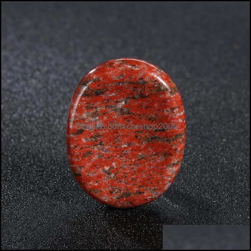 35*45mm worry stone thumb gemstone natural healing crystals therapy reiki treatment spiritual minerals massage palm gem