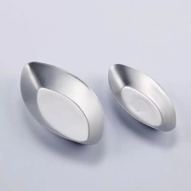 Mini Aluminium Alloy Boat Shape Cake Molds Egg Tart Mold Jelly Pudding DIY Bakeware Baking Tool C0412