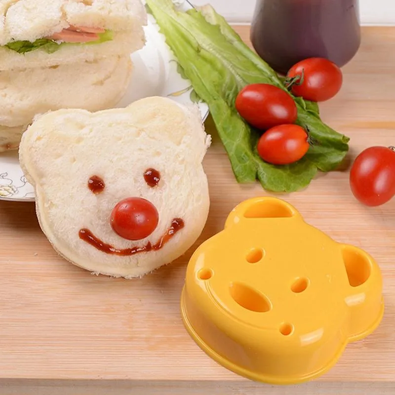 Backformen Cartoon Bär geformt Sandwich DIY Form Brot Maker Sushi Reis Ball ShaperBaking