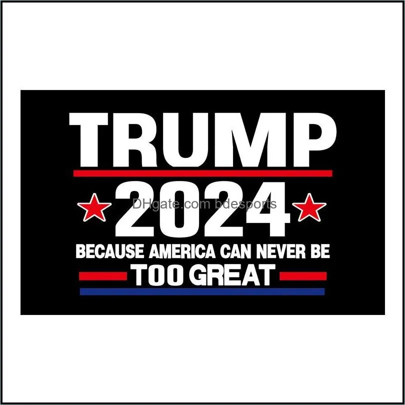 2024 Trump Banner Flags 90*150cm Presidential USA General Election Banners Campaign For Flag Lost Lol 9jh Q2