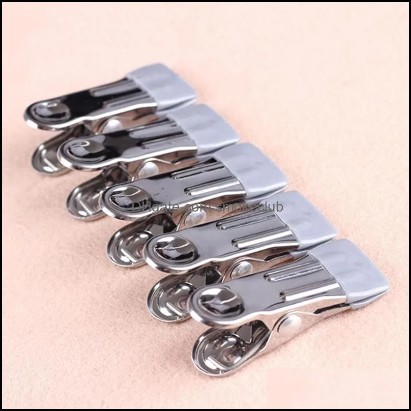 Clothing & Wardrobe Storage 20pcs/set Anti Slip Socks Clamps Quilt Hanger Clothespin Windproof Sun Drying Large Stainless Steel Clothes