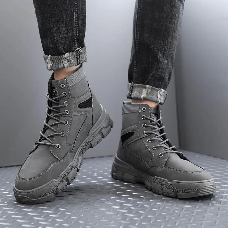 シューズ(男性用) ENCORE ZIP High cut Sneaker shoesws1944.jpg
