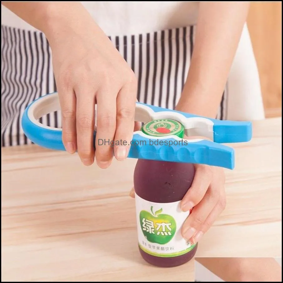 Other Bar Products Creative multifunctional four in one cap opener force bottle opener anti slip twisting device household kitchen