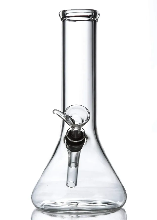 Hookah 12inch Tall Glass Beaker 9mm Bong With Rubber Grommet For An Air