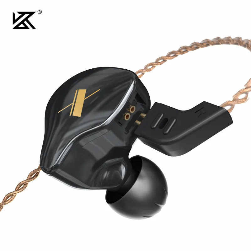 KZ EDX Pro Wired Earphone In-ear with Mic Crystal