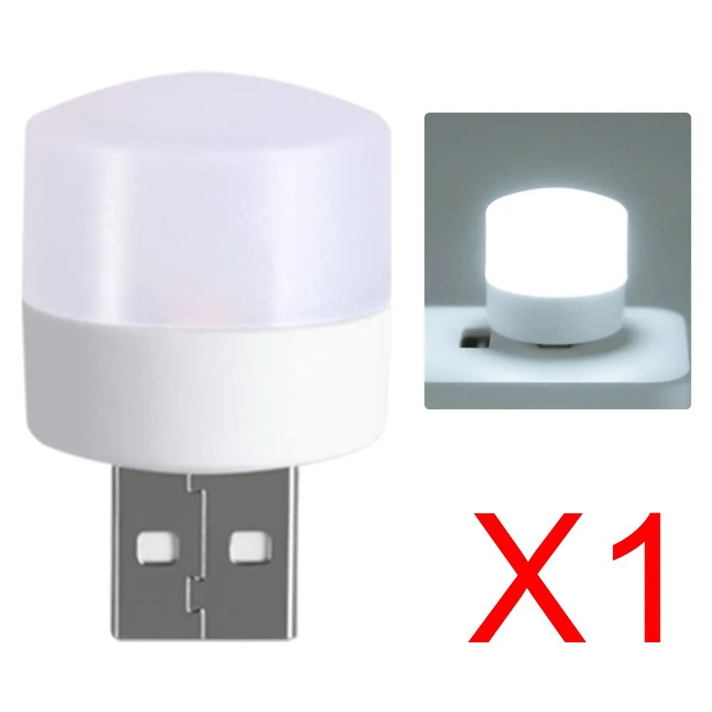 Mini lámpara LED USB portátil, luz de lectura brillante de 4-1 piezas, 5V,  1,2 W, luz nocturna para el hogar, oficina, Banco de energía, PC, portátil,  Notebook - AliExpress