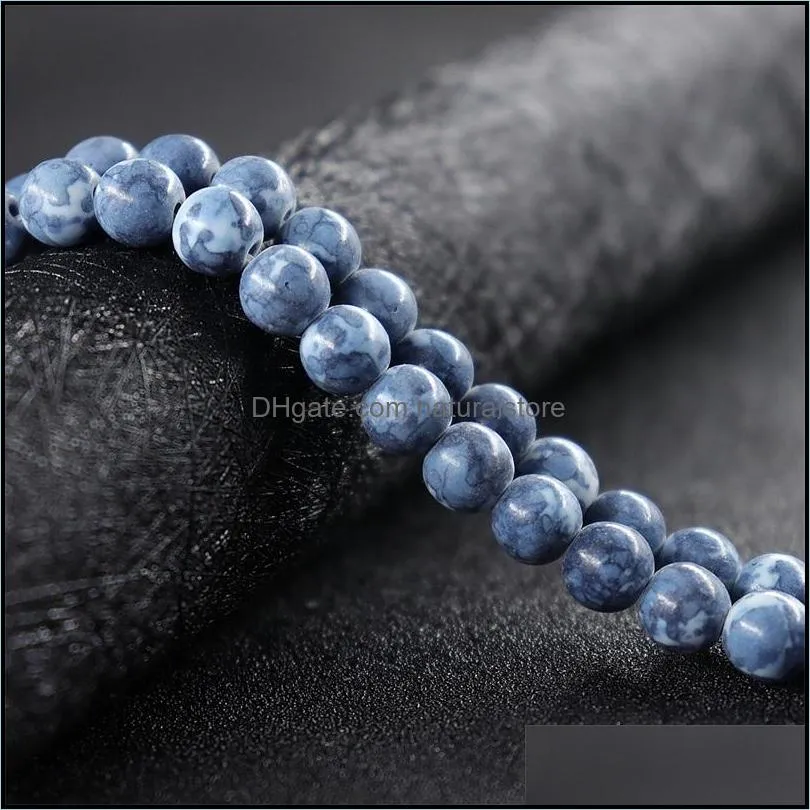 natural stone beads round loose beads pattern for jewelry making diy bracelet necklace 47 d3