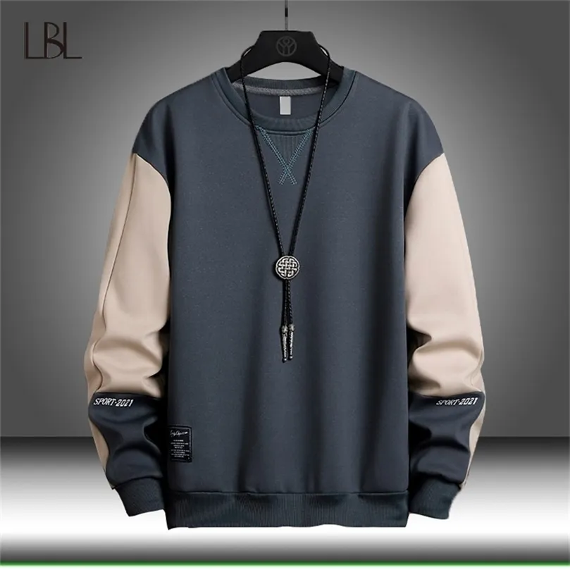 Spring Men Sweatshirt Casual Hip Hop Streetwear Loose Hoodies Mens