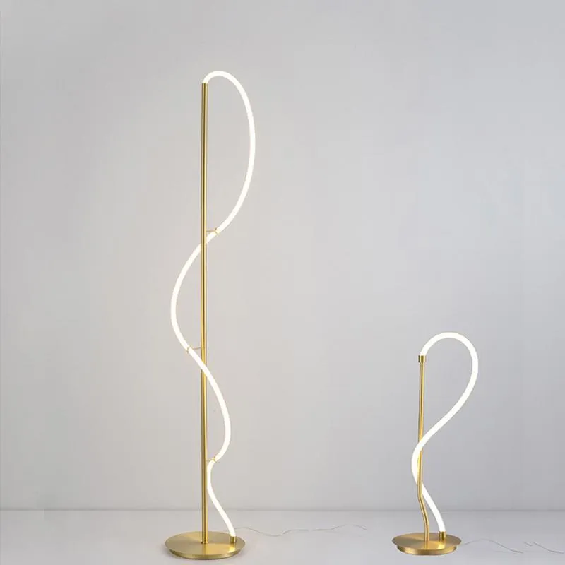 Lampy podłogowe Postmodern złoty srebrny czarny biały nuty muzyczne projektant lampy światło na foyer sypialnia