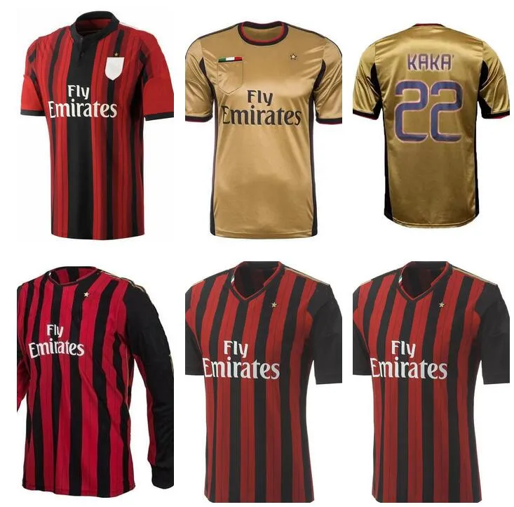 Save Big on Bulk Zlatan Ibrahimovic Milan Jersey Vintage Milan Retro Soccer  Jersey Ibrahimovic Kaka Classic Football Shirt Best Deals on DHgate