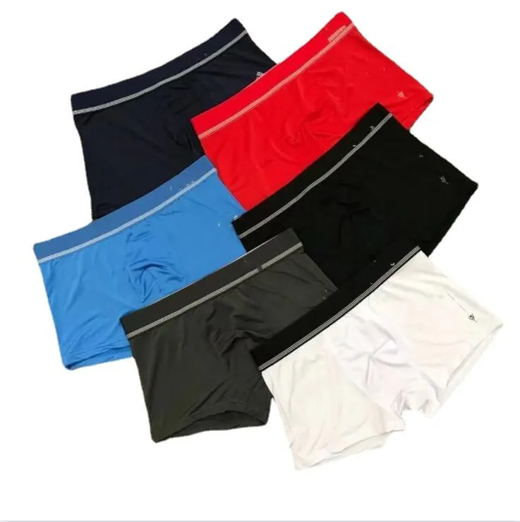 100% cotto Famous brand Mens Underwear Boxer Briefs Shorts For Man Vintage Design Cuecas Cotton Adult 365 Colors Man Penis Underpants