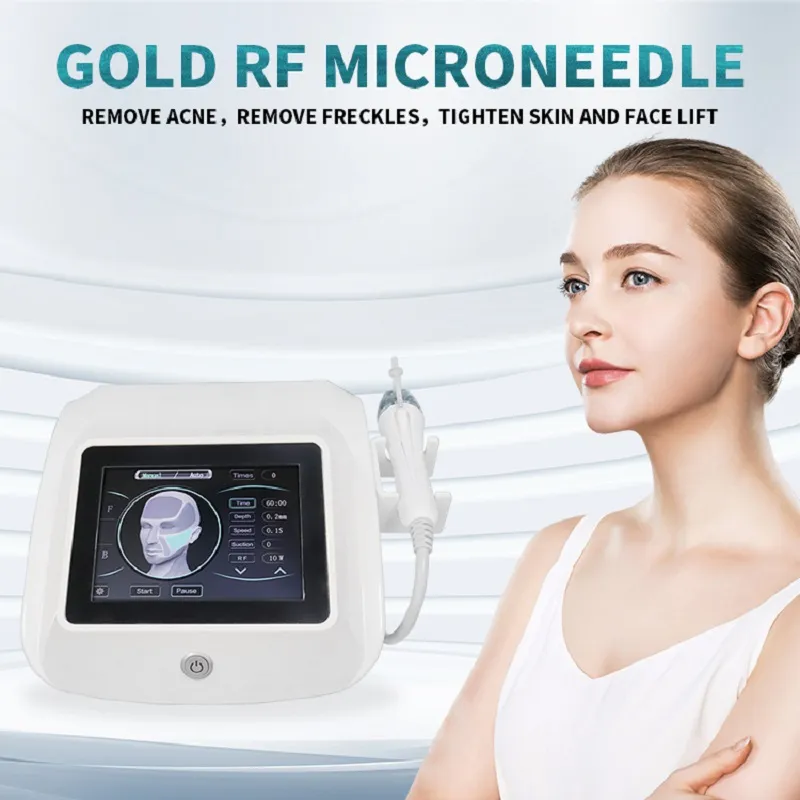 Microneedle RF Professional RF Skin Canning Face Machine Machine Fractional Micro Exrett