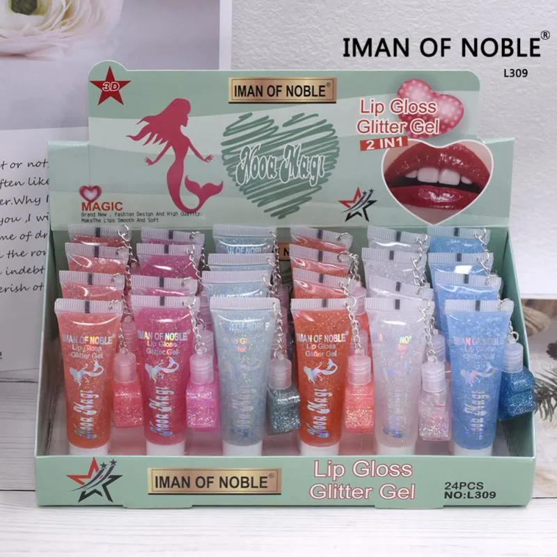Lip Gloss IMAN OF NOBLE Oil Moisturizing Hydrating Liquid Lipstick