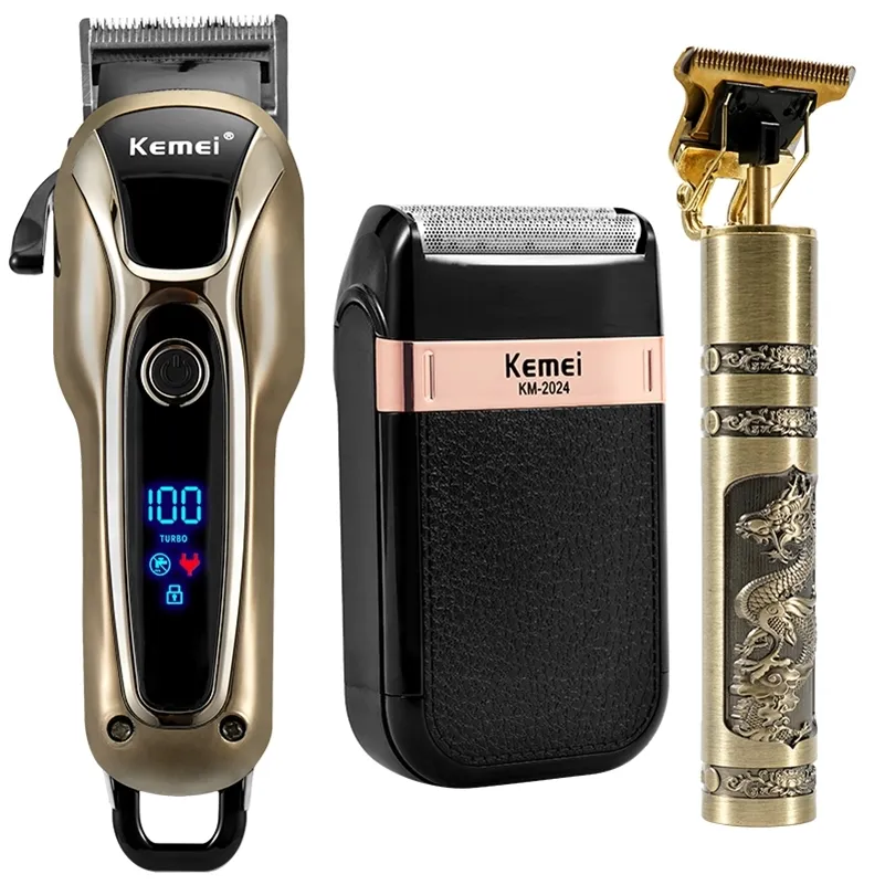 2 in 1 Cord/Cordless Rechargeable Hair Clipper & Shaver