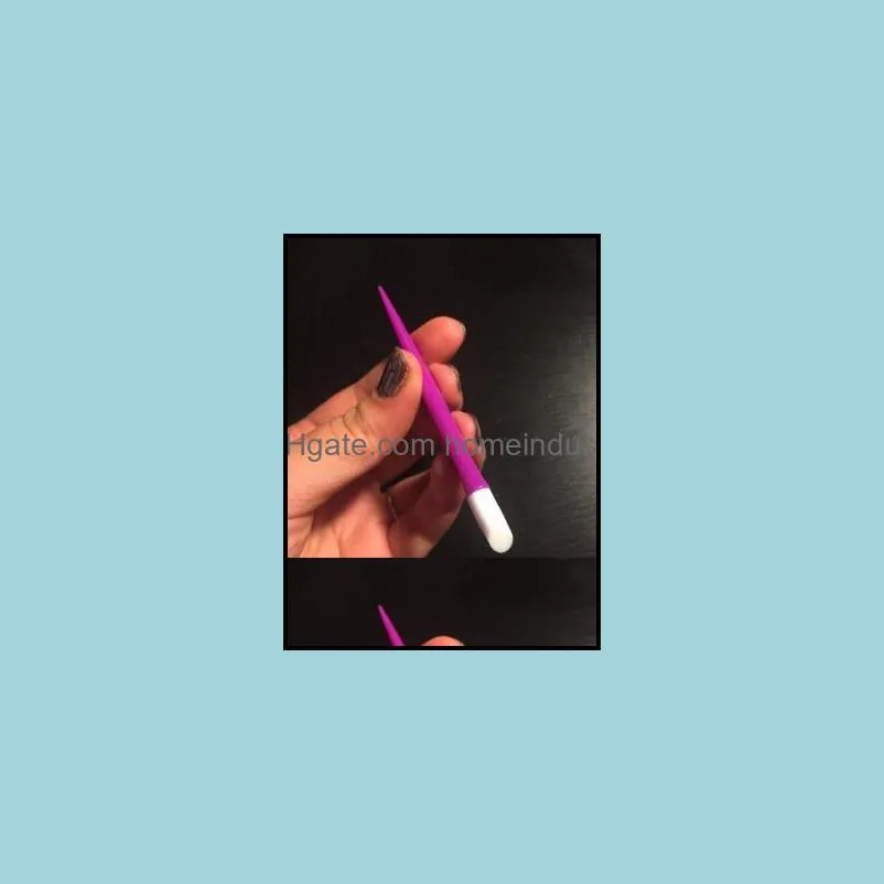 286pcs manicure tool nail art stick cuticle pusher remover pedicure orange wood stick cuticle pusher remover pedicure