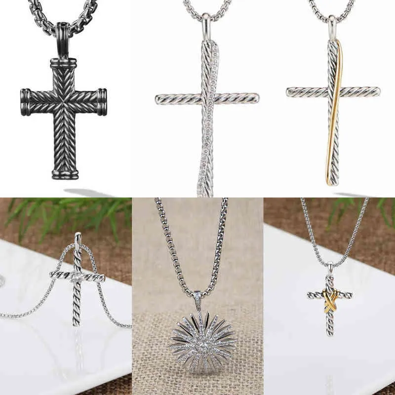 Männer Luxus Schmuck Sonne Frauen Halskette Diamant Volle Halsketten Sonnenblume Dy Star Designer Amulett Schmuck Anhänger Marke Beliebte Retro klassische Paar {Kategorie}