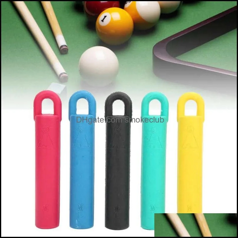 Professional Short Pool Rubber Snooker Hanging Holder Snookers Billiard Cue Tip Hang Clamp Holders Tool Accessories