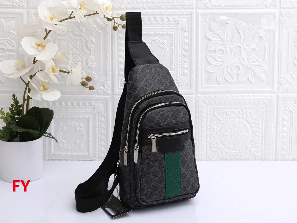 Tasarımcı Çanta Lüks Crossbody Bags Tasarımcılar Göğüs çantaları moda bel çantası erkekler ve kadınlar çapraz vücut çantası tuval ggletter preslenmiş paket iki renk haberci kılıfları