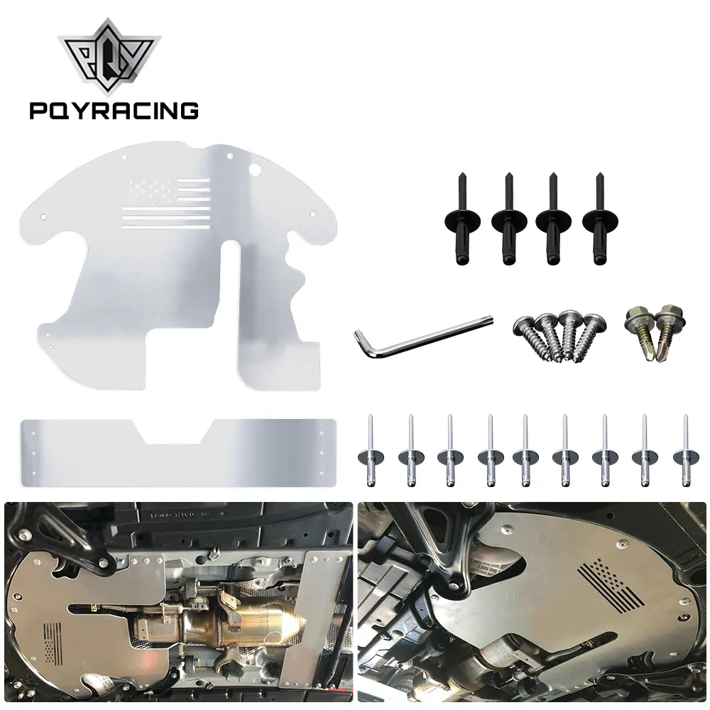 Per Toyota Prius 2010-2015 Cat Convertitore catalitico di sicurezza Protezione scudo Defender Lega di alluminio con rivetto Facile installazione PQY-VCC08S-QY