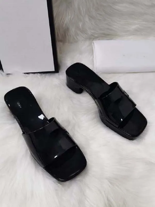 Designer Sandal Luxury Women Sandals Fashion High Heels Beach Slippers Outdoor Party Classic Sandals With Box 36-42