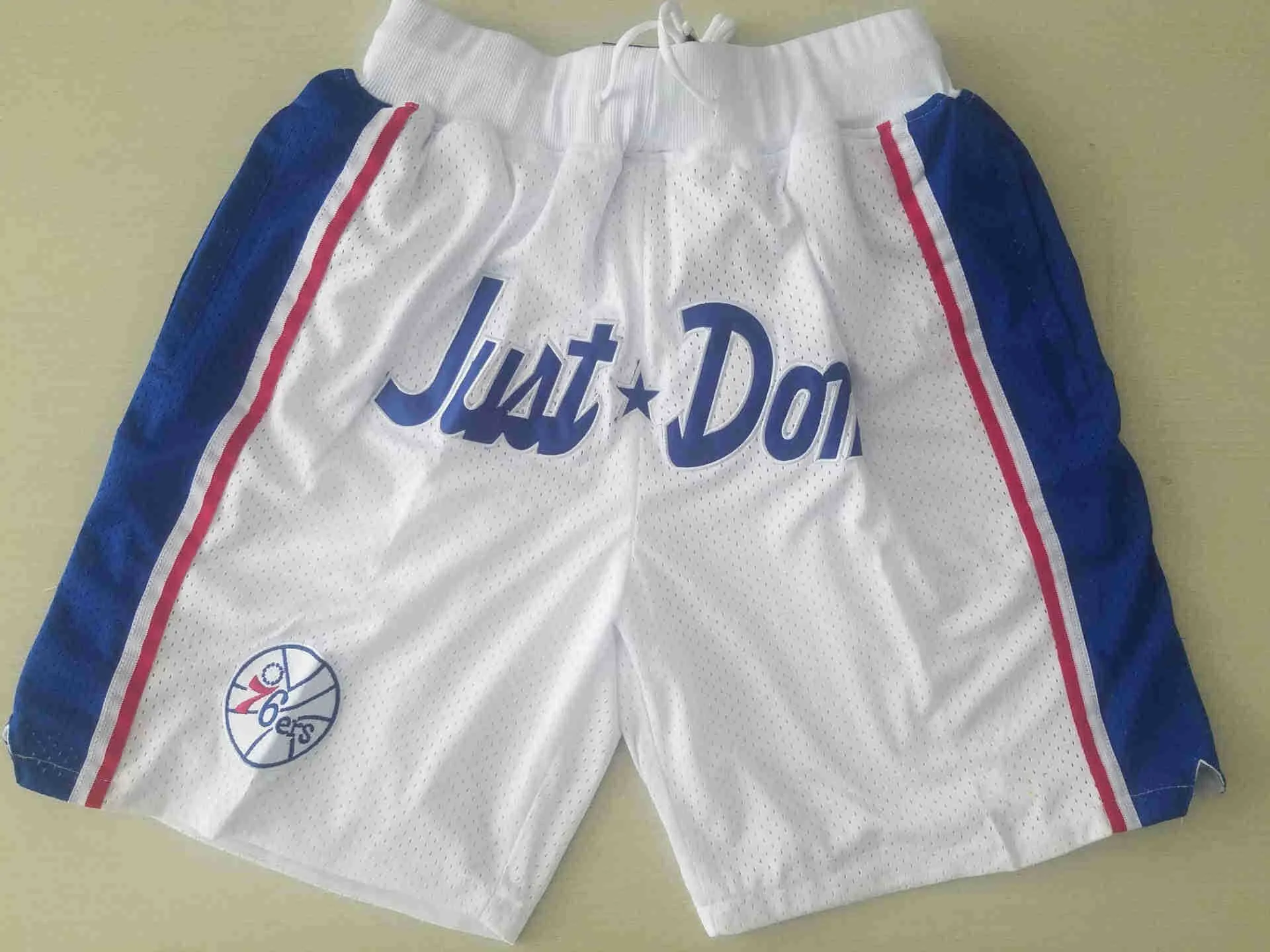 JUST DON Mens Just Don Basketball Shorts With Stitched Pocket Zipper Mesh Retro Sport Pants Sizes S 2XL From Super sports mall 14.08 DHgate.Com