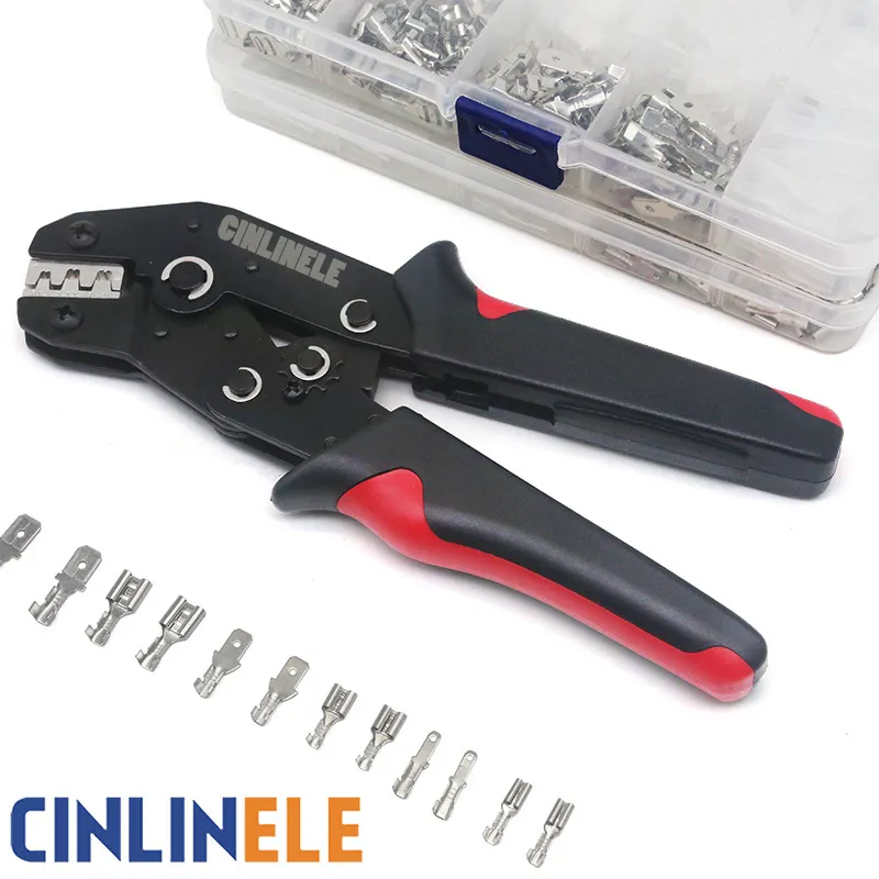 Bornes à sertir mâle/femelle outils de sertissage pinces électriques manchon isolant connecteur d'enroulement de fil SN-48B 220428