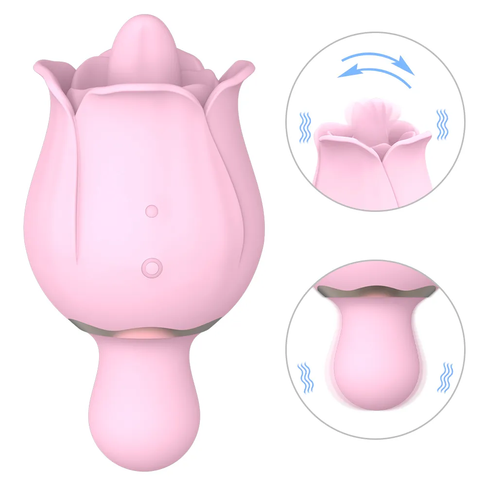 9モードは、女性の美容アイテムのための振動する卵膣肛門刺激乳房乳首マッサージャーオーラルセクシーなおもちゃで振動する卵膣肛門刺激剤乳房マッサージャーでローズクリトリック吸引バイブレーター