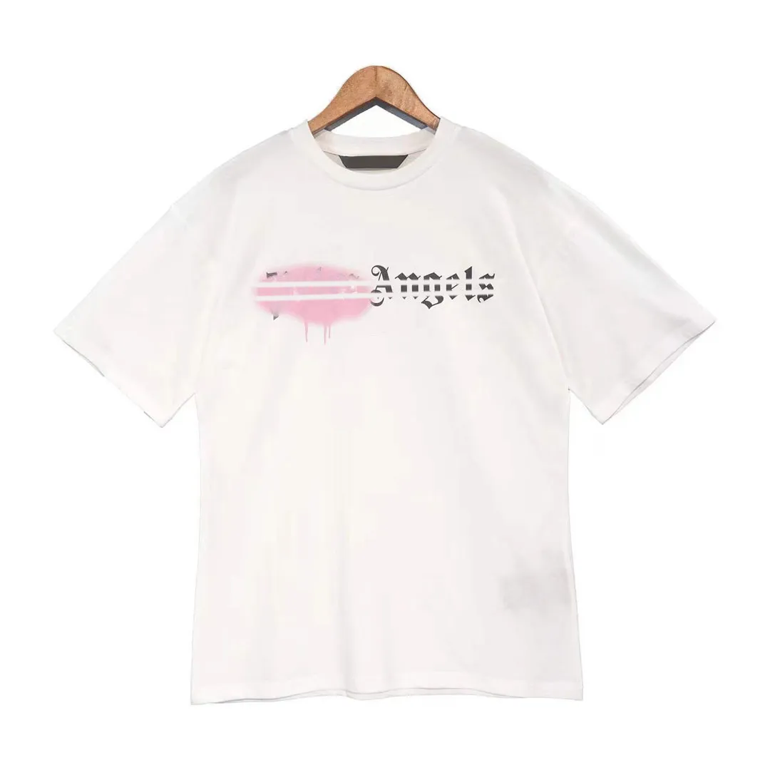 326 Angel Angels TシャツティーとメンズデザイナーPA衣料品スプレーレター半袖春の頂上
