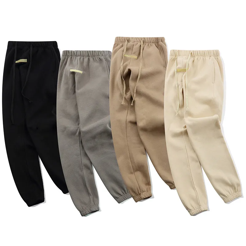 Pantalons pour hommes pantalons de survêtement pantalons joggers hombres mens pantalons de survêtement design brouillard lâche élastique taille lettre jogging sweat vêtements