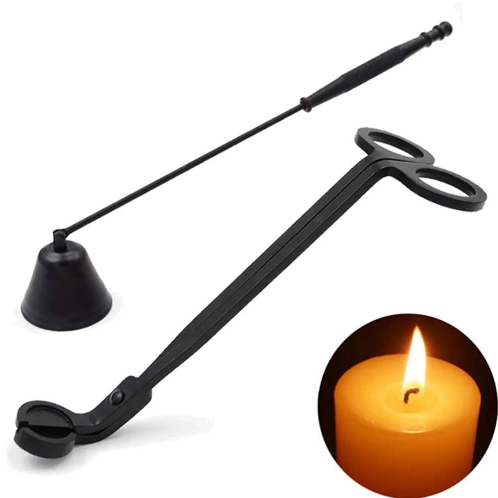 Candle Wick Trimmer Stainless Steel Oil Lamp Trim scissor Cutter Snuffer Tool Hook Clipper Candle Cover Tool Candle Accessories sxmy26