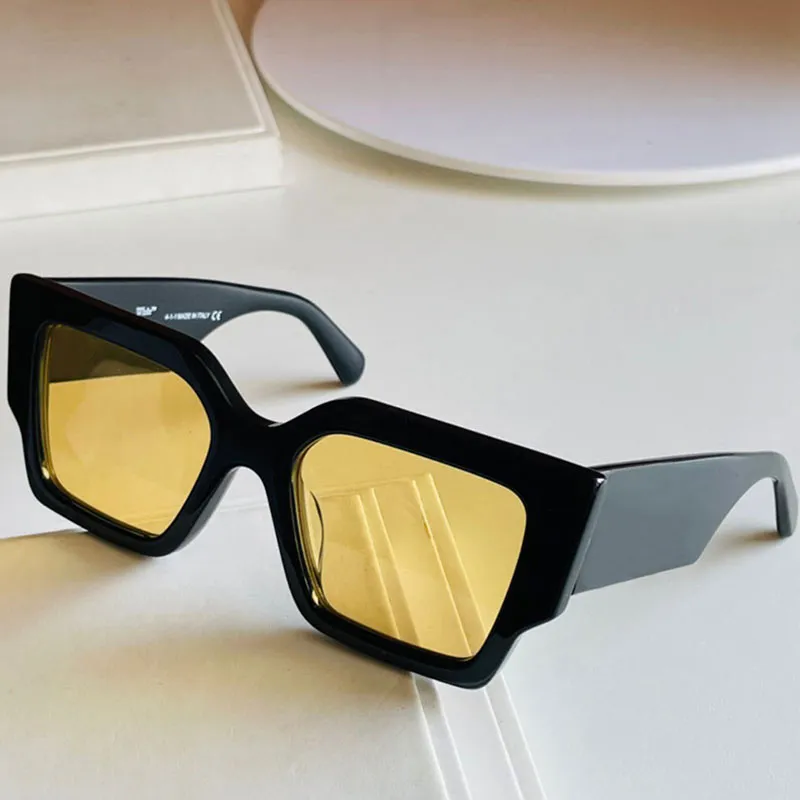 Occhiali Da Sole Dollger Rettangolari Flat Top, UV400, Neri, Unisex, Con Custodia E Panno