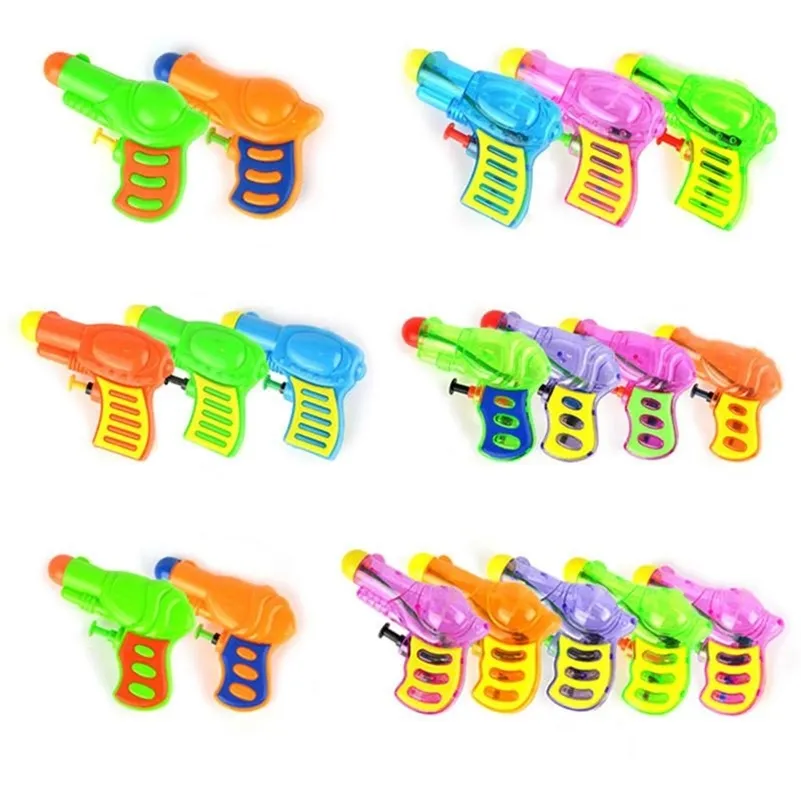 12/20st Kids Water Guns Toys Fun Plastic Water Squirt Toy Beach Playthings Bath Toys Party Outdoor Beach Sand Toys for Children 220708