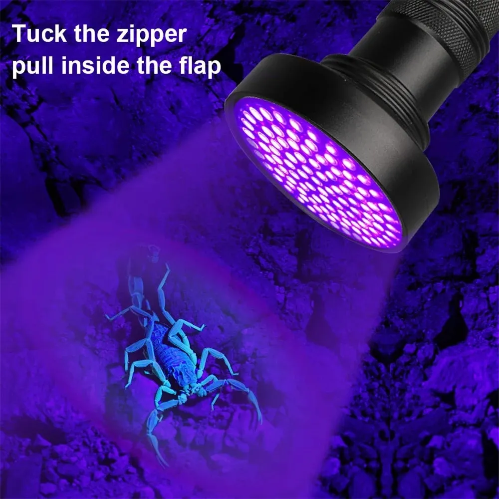 10 Pack UV Blacklight Flashlights - 12 LED Pet Urine Detector, Bed Bug Finder, Counterfeit Money Checker - View #8
