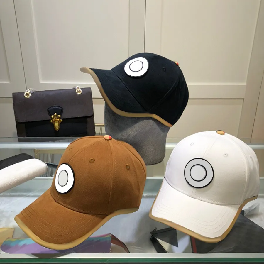Fashion Ball Caps Designer Baseball Cap för män Kvinnor Justerbara kupolhattar Letter Design Unisex Hat 3 Färger Hög kvalitet