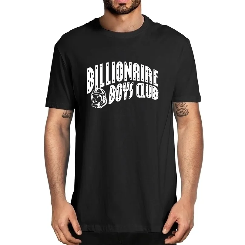 Billionaire Boy Club T Shirt Mens Shirts Ys Club 100% O-Neck Cotton Summer Mens Novelty Oversized Tshirt Women Casual Harajuku Streetwear Soft Tee 935