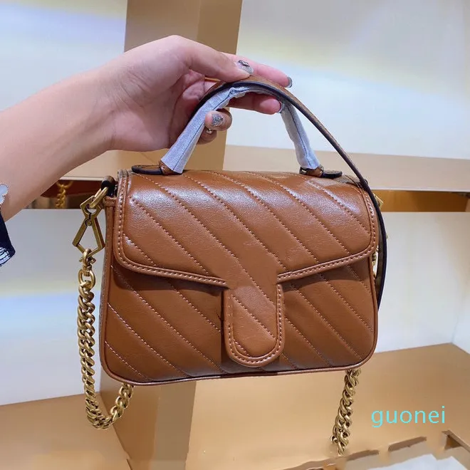 Marmont bolsos cadenas bolso 2022 Diseñadores Altos lujos Bolsos cruzados clásicos Mujeres amor Bolso de hombro bolso de mano Señora 20223