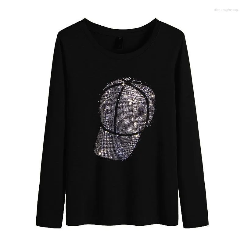 Hoodies voor dames sweatshirts 2022 Plus size dames kleding ropa mujer hoed diamant y2k boren harajuku tops tees mode pullovers h027