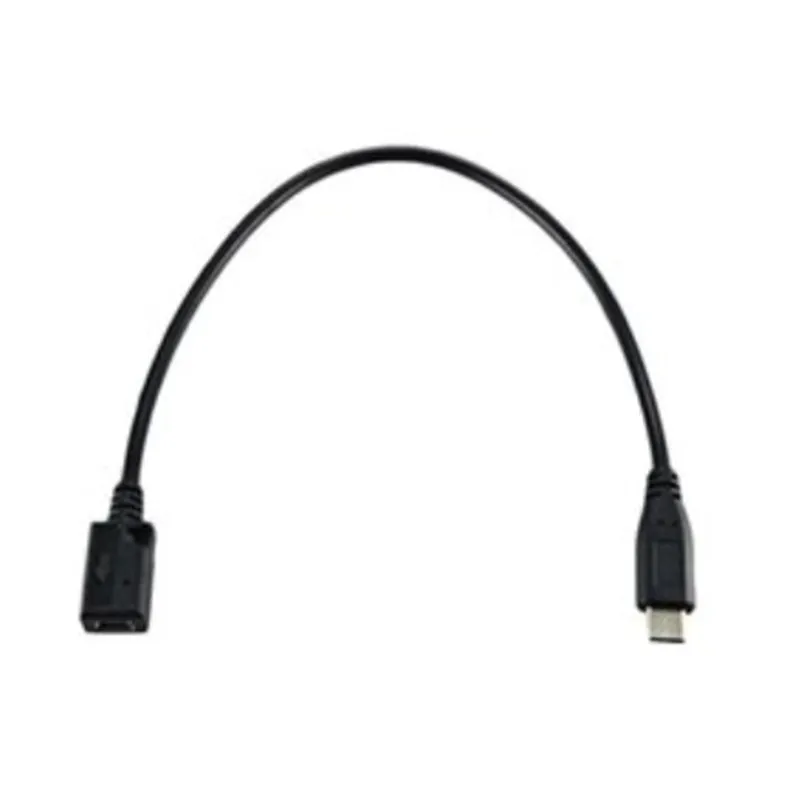 25cm USB3.1 Typ C Man till Micro USB 2.0 5Pin Female Data Cable Cord Nexus 5x